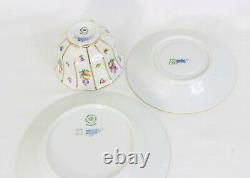 ROYAL COPENHAGEN HENRIETTE Tea Set SERVICE for 6 (18 pieces) cups saucers plates