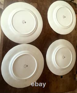 ROYAL KNIGHT Set of 6-Cups, Saucers & Dessert Plates England 22k Gold + SPARES