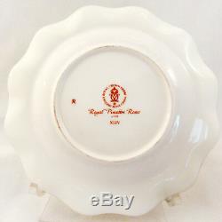 ROYAL PINXTON ROSES Royal Crown Derby Cup & Saucer NEW NEVER USED made England