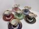 Royal Vienna Style, Gloria Demitasse Espresso 6 Cups And Saucers. Full Set. Rare
