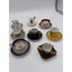 R Antique Demitasse Cup & Saucer Lot German Porcelain Gold Gilt Espresso Cup