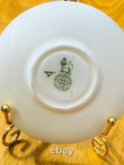 Rare Antique Royal Doulton Hand Painted Cup & Saucer Signed E. Percy