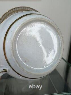 Rare Early 19thC Minton Gilt Decorated Tea Cup & Saucer