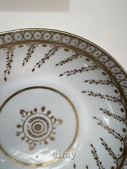 Rare Early 19thC Minton Gilt Decorated Tea Cup & Saucer