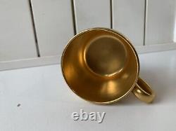 Rare Minton H4601 Rich Gold Encrusted Roses & Branches Coffee Cup & Saucer Set