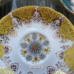 Rare Paragon Fine China 3x Cups And Saucers For Her Majesty The Queen