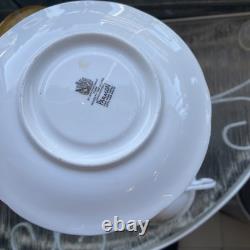 Rare Paragon Fine China 3x Cups And Saucers For Her Majesty The Queen