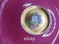 Rare Paragon Gold Cup & Saucer, Floating Rose & Flowers, G6591, Double Warrant