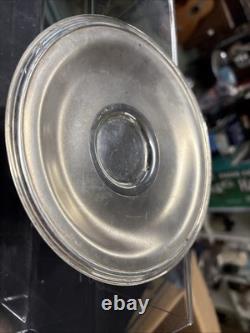 Rare Vintage Silver Plate Quality Cup And Saucers Gilded 8.5cmcup 15.5saucer