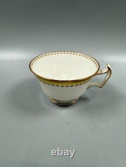 Rare and Exquisite Set of 41 Minton Biarritz Yellow and Gold K138 Tea Set Dishes