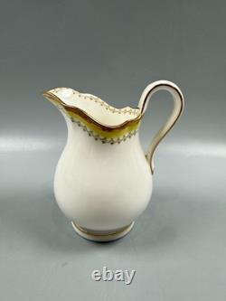 Rare and Exquisite Set of 41 Minton Biarritz Yellow and Gold K138 Tea Set Dishes