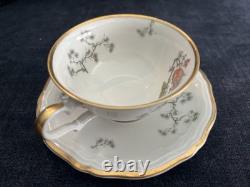 Rare and Vintage Rosenthal Chippendale Pheasant Espresso set Gold Gilt EUC