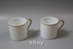 Rare and completely fabulous Edouard Rambaud Limoges coffee cups and saucers