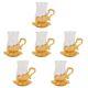 Retro Coffee Cup Tea Cups And Saucers European Teacup Decorative Set