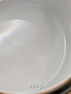 Richard Ginori Pincio Porcelain Green Gold Italian Trio Cup Saucer Side Dish