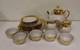 Richard Ginori Vintage Tea Set 5 Cups, 3 Saucers, Teapot, Milk & Sugar Jub, 7