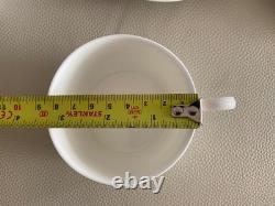 Roberto Cavalli Silk Gold Tea or Coffee Cups x 4 & Saucers x 4