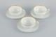 Rosenthal, Germany. Set Of Three Large Teacups And Matching Porcelain Saucers