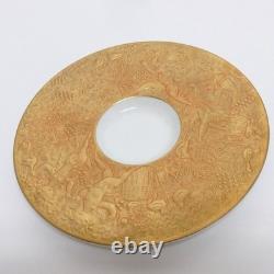 Rosenthal Magic Flute Gold White Cup Saucers Set Of 2 Germany Tableware