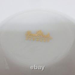 Rosenthal Magic Flute Gold White Cup Saucers Set Of 2 Germany Tableware