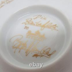 Rosenthal Magic Flute Gold White Cup Saucers Set Of 2 Germany Tableware Rosenthal Magic Flute Gold White Cup Saucers Set Of 2 Germany Tableware