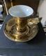 Rosenthal X Versace Vanity La Doree Coffee Cup And Saucer New