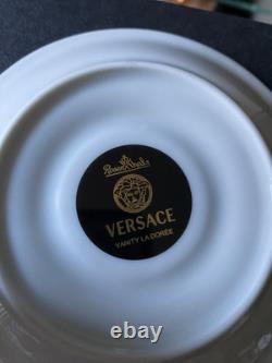 Rosenthal X Versace Vanity La Doree Coffee Cup and Saucer New