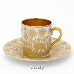 Rosenthale Selb Bavaria (K. M) Gold and White Cup and Saucer