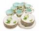 Roslyn Tea Cups Set 11 Trios Plus More- Wheatcroft Famous Roses No 3 Virgo
