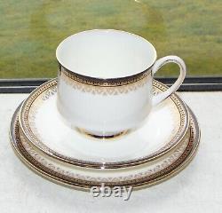 Royal Albert China Clarence Pattern 22PC Teapot Plates Cup Saucer Jug Bowl