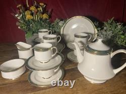 Royal Albert England Bone China 20 Piece Tea Set In The Elgin Pattern