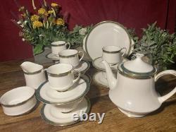 Royal Albert England Bone China 20 Piece Tea Set In The Elgin Pattern