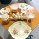 Royal Albert English Beauty Bone China Tea Cup & Saucer Set Floral Pink