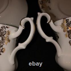 Royal Albert Golden Anniversary large teapot in excellent condition c/w 2x Duos