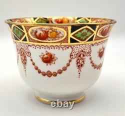 Royal Albert Imari Tea Service for 6 in Devon Black Design RARE FIND