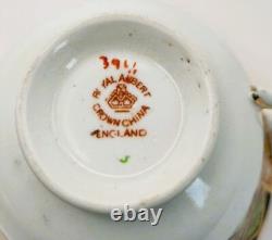 Royal Albert Imari Tea Service for 6 in Devon Black Design RARE FIND