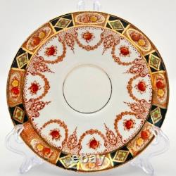 Royal Albert Imari Tea Service for 6 in Devon Black Design RARE FIND