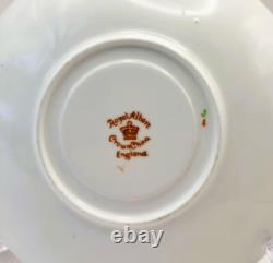 Royal Albert Imari Tea Service for 6 in Devon Black Design RARE FIND