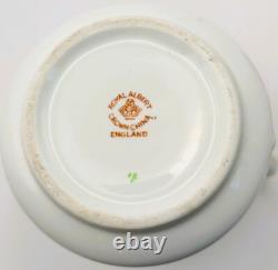 Royal Albert Imari Tea Service for 6 in Devon Black Design RARE FIND