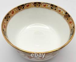 Royal Albert Imari Tea Service for 6 in Devon Black Design RARE FIND