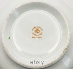 Royal Albert Imari Tea Service for 6 in Devon Black Design RARE FIND