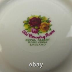 Royal Albert Old Country Roses 1962 Set of 6 Coffee Cups & Saucers Vintage