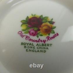 Royal Albert Old Country Roses 1962 Set of 6 Coffee Cups & Saucers Vintage