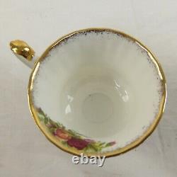 Royal Albert Old Country Roses 1962 Set of 6 Coffee Cups & Saucers Vintage