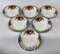 Royal Albert Old Country Roses Breakfast Set 1962 Mark Teapot Cups & Saucers Etc