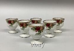 Royal Albert Old Country Roses Breakfast Set 1962 Mark Teapot Cups & Saucers Etc
