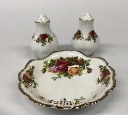 Royal Albert Old Country Roses Breakfast Set 1962 Mark Teapot Cups & Saucers Etc