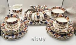 Royal Albion Tea Service for 12 in Richly Ornate Imari RNB2 Pattern, c. 1930