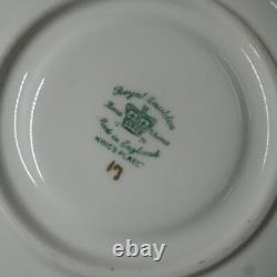 Royal Cauldon Bone China England King's Plate 11 Cups and Saucers
