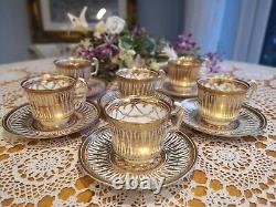 Royal Chelsea Cathedral 12 pcs coffee set